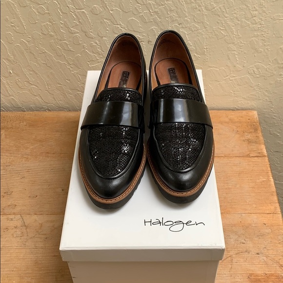 Halogen Chunky Leather Loafers | 7.5 - Picture 1 of 5